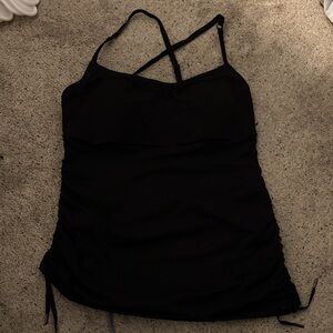 Lululemon Athletica Black Strappy Tank Top